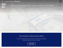 Tablet Screenshot of moneysmartweekep.org